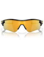 Anteojos Lentes De Sol Oakley Radarlock Path Oo9206-74 Negro Amarillo - Imagen 2