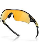 Anteojos Lentes De Sol Oakley Radarlock Path Oo9206-74 Negro Amarillo - Imagen 4