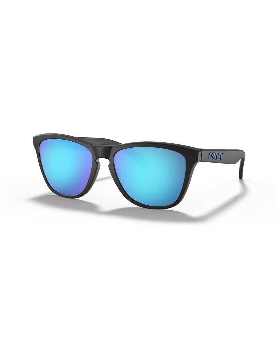 OO9245-6154_1 Anteojos Lentes de Sol Oakley Frogskins OO9245-6154 Azul Negro Mate - Imagen 1