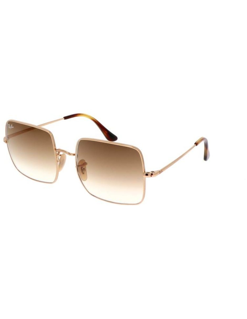 RB1971_914751_54-19_1 Anteojos Lentes de Sol Ray Ban Square RB1971 Degrade dorado/marrón 54-19 - Imagen 1