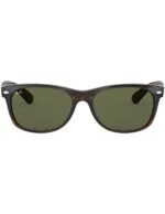 Anteojos Lentes de Sol Ray Ban New Wayfarer RB2132F 90255 58-18 Tortuga/verde - Imagen 2