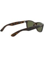 Anteojos Lentes de Sol Ray Ban New Wayfarer RB2132F 90255 58-18 Tortuga/verde - Imagen 4