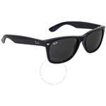 Anteojos Lentes de Sol Ray Ban New Wayfarer Rb2132 Polarizado Negro/Verde 55-18