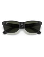 Anteojos Lentes de Sol Ray Ban New Wayfarer RB2132 901L 55-18 Negro/verde - Imagen 4