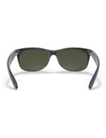 Anteojos Lentes de Sol Ray Ban New Wayfarer RB2132 901L 55-18 Negro/verde - Imagen 6