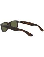 Anteojos Lentes de Sol Ray Ban New Wayfarer RB2132 902L 55-18 Tortuga/verde - Imagen 5