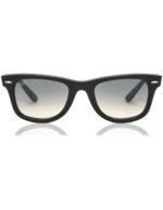 Anteojos Lentes de Sol Ray Ban Wayfarer RB2140F 90132 54-22 Degrade negro/gris - Imagen 3