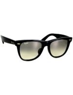 Anteojos Lentes de Sol Ray Ban Wayfarer RB2140F 90132 54-22 Degrade negro/gris - Imagen 4
