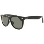 Anteojos Lentes de Sol Ray Ban Wayfarer Rb2140F Negro/Verde Polarizado 54-22