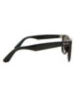 Anteojos Lentes de Sol Ray Ban Wayfarer Rb2140F Negro/Verde Polarizado 54-22 - Imagen 3