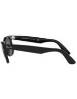 Anteojos Lentes de Sol Ray Ban Wayfarer RB2140F 901 54-22 Negro pulido/verde - Imagen 2