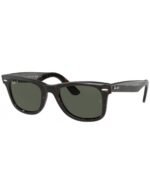 Anteojos Lentes de Sol Ray Ban Wayfarer Rb2140F Tortuga/Verde Polarizado 54-22