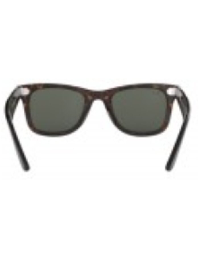 Anteojos Lentes de Sol Ray Ban Wayfarer Rb2140F Tortuga/Verde Polarizado 54-22 - Imagen 4
