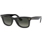 Anteojos Lentes de Sol Ray Ban Wayfarer RB2140 90171 50-22 Negro pulido/gris