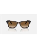 Anteojos Lentes de Sol Ray Ban Wayfarer RB2140 Tortuga/Degrade marrón  50-22 - Imagen 3