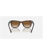 Anteojos Lentes de Sol Ray Ban Wayfarer RB2140 Tortuga/Degrade marrón  50-22 - Imagen 5