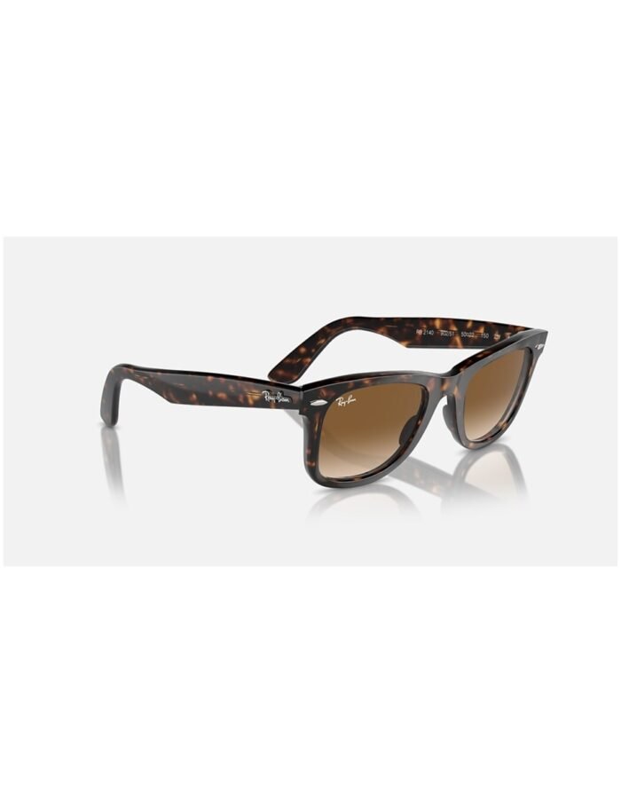 Anteojos Lentes de Sol Ray Ban Wayfarer RB2140 Tortuga/Degrade marrón  50-22 - Imagen 6