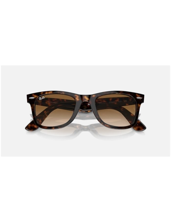 Anteojos Lentes de Sol Ray Ban Wayfarer RB2140 Tortuga/Degrade marrón  50-22 - Imagen 7