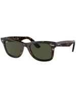 Anteojos Lentes de Sol Ray Ban Wayfarer Rb2140 Tortuga/Verde Polarizado 50-22 - Imagen 6