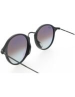 Anteojos Lentes de Sol Ray Ban Round Fleck RB2447F 9014J 49-21 - Imagen 4
