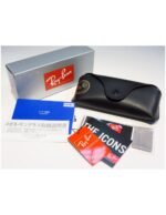 Anteojos Lentes de Sol Ray Ban Round Fleck RB2447F 9014J 49-21 - Imagen 5