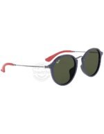 Anteojos Lentes de Sol Ray Ban Round Fleck RB2447MF F61531 52-21 Azul/gris - Imagen 5