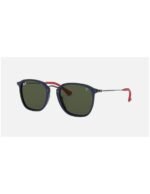 Anteojos Lentes de Sol Ray Ban Scuderia Ferrari RB2448MF F612/3F 53 Negro/Azul