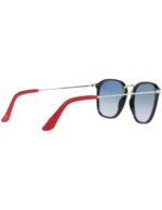 Anteojos Lentes de Sol Ray Ban Scuderia Ferrari RB2448MF F612/3F 53 Negro/Azul - Imagen 3