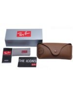 Anteojos Lentes de Sol Ray Ban Clubmaster RB3016 1149 51-21 - Imagen 6