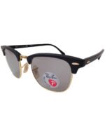 Anteojos Lentes de Sol Ray Ban Polarizado Clubmaster Rb3016 901Sp2 51-21 - Imagen 5