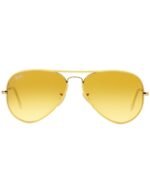Anteojos Lentes de Sol Ray Ban Aviator RB3025JM Degrade dorado/amarillo 58-14 - Imagen 3