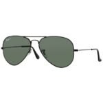 Anteojos Lentes de Sol Ray Ban Aviator RB3025JM 002 58-14  Negro/Verde