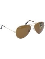 Anteojos Lentes de Sol Ray Ban Aviator RB3025 Clásico dorado/marrón 58-14