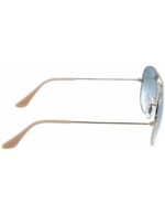 Anteojos Lentes de Sol Ray Ban Aviator RB3025 0013F 62-14  Degrade dorado/azul - Imagen 5