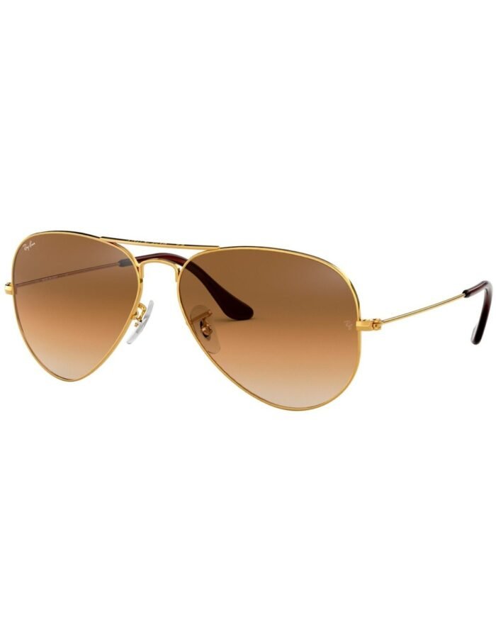 Anteojos Lentes de Sol Ray Ban Aviator RB3025 Degrade dorado/marrón  58-14 - Imagen 1