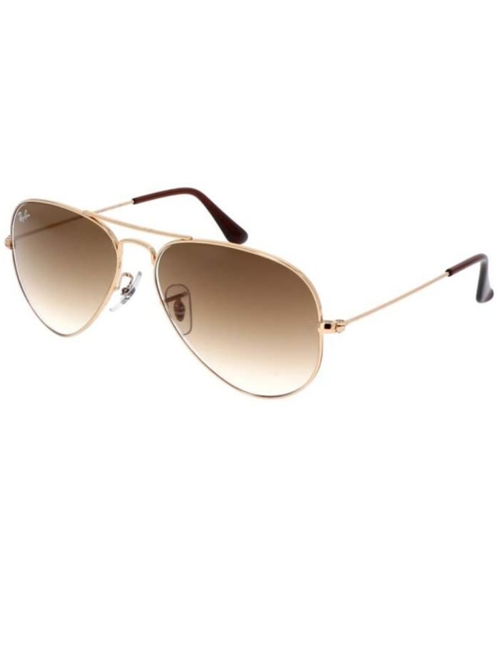 Anteojos Lentes de Sol Ray Ban Aviator RB3025 Degrade dorado/marrón  58-14 - Imagen 2