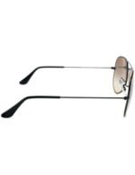 Anteojos Lentes de Sol Ray Ban Aviator RB3025 00232 62-14  Degrade negro/gris - Imagen 2