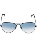 Anteojos Lentes de Sol Ray Ban Aviator RB3025 0023F 58-14  Degrade negro/azul - Imagen 3