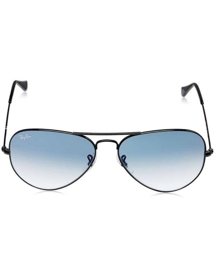 Anteojos Lentes de Sol Ray Ban Aviator RB3025 0023F 58-14  Degrade negro/azul - Imagen 3