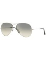 Anteojos Lentes de Sol Ray Ban Aviator RB3025 Degrade de plata/gris  58-14