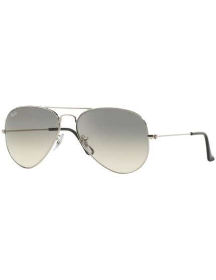 Anteojos Lentes de Sol Ray Ban Aviator RB3025 Degrade de plata/gris  62-14