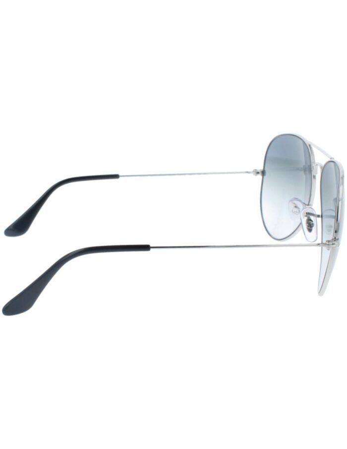 Anteojos Lentes de Sol Ray Ban Aviator RB3025 Degrade plateado/azul  58-14 - Imagen 6