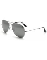 Anteojos Lentes de Sol Ray Ban Aviator RB3025 Espejo plateado/plateado 62-14 - Imagen 3