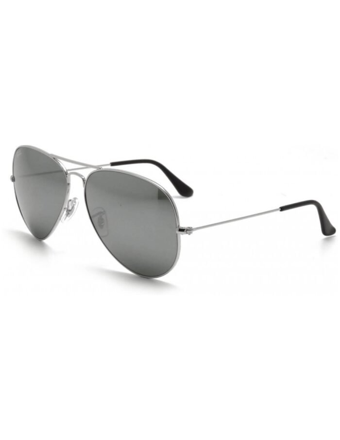 Anteojos Lentes de Sol Ray Ban Aviator RB3025 Espejo plateado/plateado 62-14 - Imagen 3