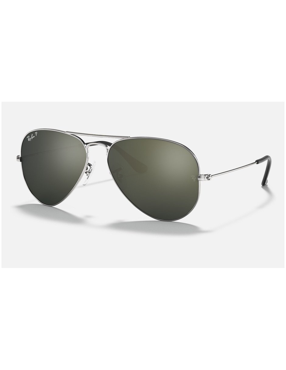 RB3025_00359_62-14_Pola_1 Anteojos Lentes de Sol Ray Ban Polarizado Aviator Rb3025 00359 62-14 - Imagen 1
