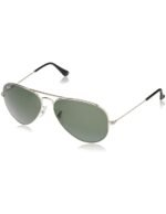 Anteojos Lentes de Sol Ray Ban Aviator Rb3025 003 58-14  Polarizado Plata/Verde
