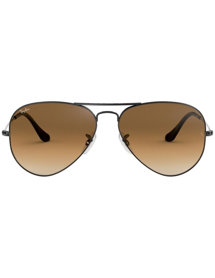 Anteojos Lentes de Sol Ray Ban Aviator RB3025 Degrade marrón /metalizado 58-14 - Imagen 4