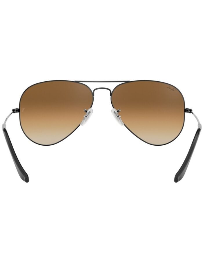 Anteojos Lentes de Sol Ray Ban Aviator RB3025 Degrade marrón /metalizado 58-14 - Imagen 6