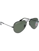 Anteojos Lentes de Sol Ray Ban Aviator Rb3025 Polarizado Verde/Gunmetal 62-14