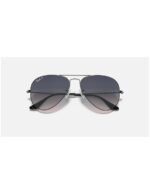 Anteojos Lentes de Sol Ray Ban Polarizado Aviator Rb3025 00478 62-14 - Imagen 5